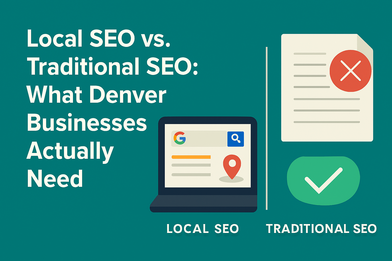 local SEO Vs traditional SEO