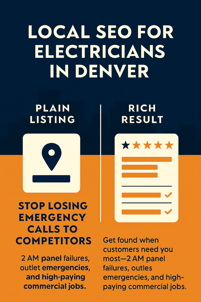 Local SEO for Electricians in Denver